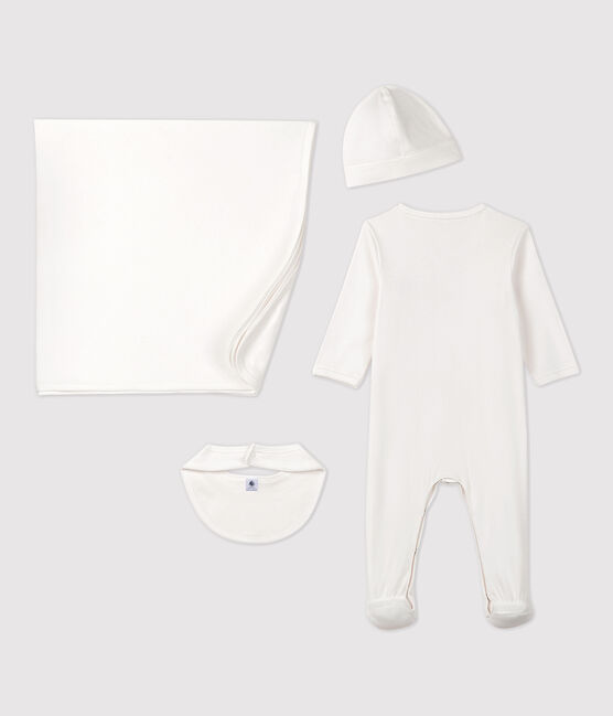 Lot 4 pièces bébé en coton biologique variante 1