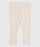 Legging bébé en maille côtelée beige MONTELIMAR CHINE