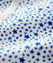 Tubic slaappakje met blauwe sterretjes voor baby wit MARSHMALLOW/blauw MAJOR