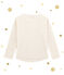 tee-shirtmanches longues blanc MARSHMALLOW/jaune DORE