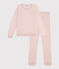 Pyjama en bouclette éponge femme rose SALINE