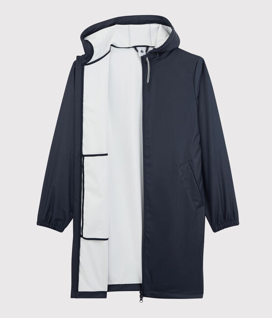 Ciré long et léger en matière recyclée Femme/Homme bleu SMOKING