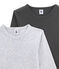 Set van 2 jongens T-shirts met lange mouwen variante 1