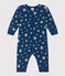 Pyjama bébé sans pieds en coton INCOGNITO/ MARSHMALLOW