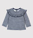 Blouse van wol en katoen baby