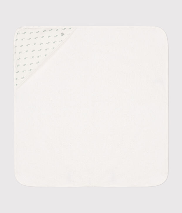 Carr&eacute; de bain b&eacute;b&eacute; blanc/vert
