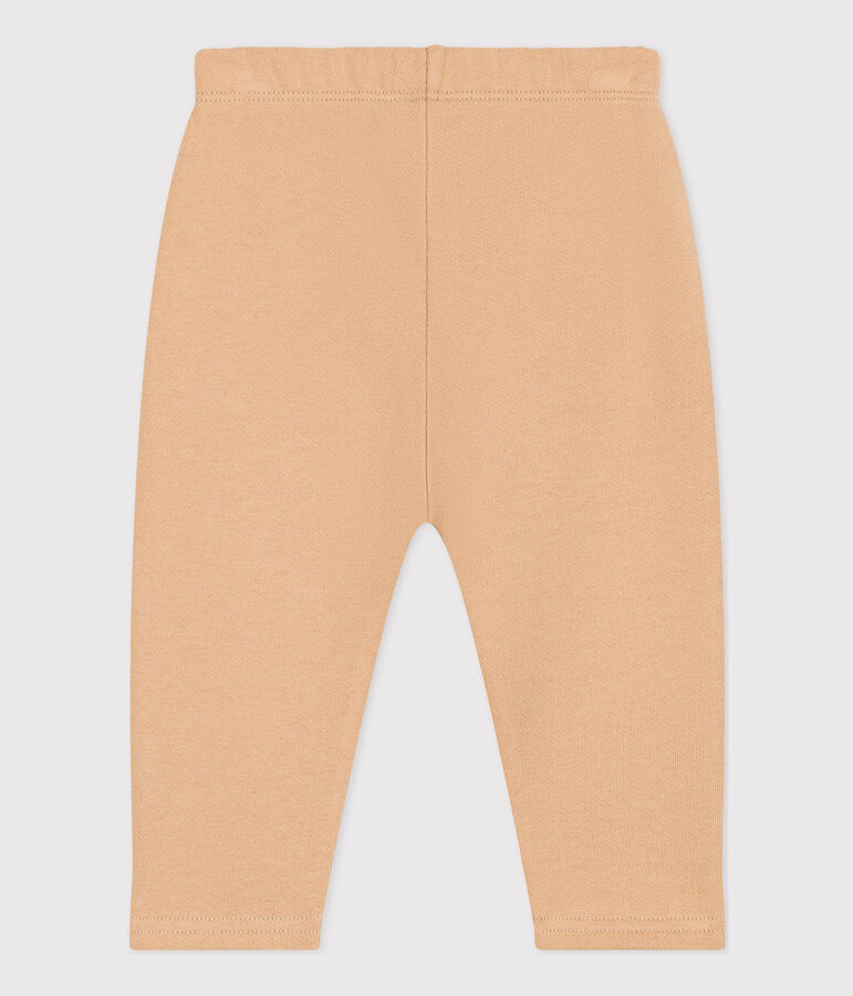 Pantalon en molleton b&eacute;b&eacute; beige