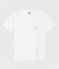 T-shirt met zeefdruk meisjes kinderen wit ECUME