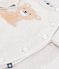 Ensemble 2 pi&egrave;ces b&eacute;b&eacute; en tricot laine et coton et motif ourson beige MONTELIMAR CHINE