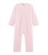 Combinaison petite fille en polaire