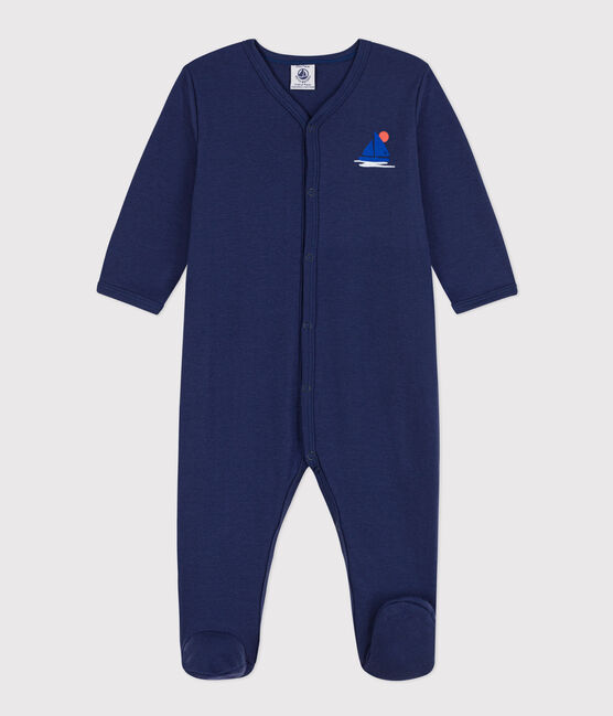 Blauw slaappakje in katoen blauw CHALOUPE