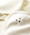 Coffret carré de bain et doudou bébé en éponge et coton biologique blanc MARSHMALLOW/blanc MULTICO