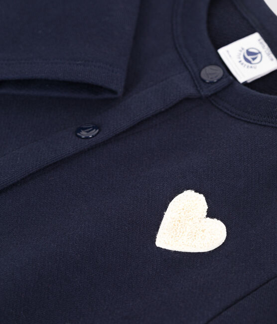 Fleece vestje voor meisjes blauw SMOKING