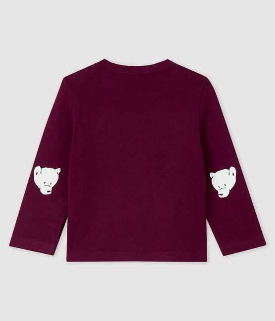 Tee-shirt bébé garçon violet CEPAGE