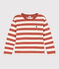 Tee-shirt manches longues en coton enfant garçon FAMEUX/ AVALANCHE
