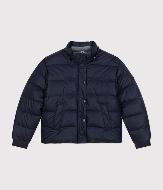 Doudoune en PU Femme bleu SMOKING