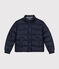 Doudoune en PU Femme bleu SMOKING