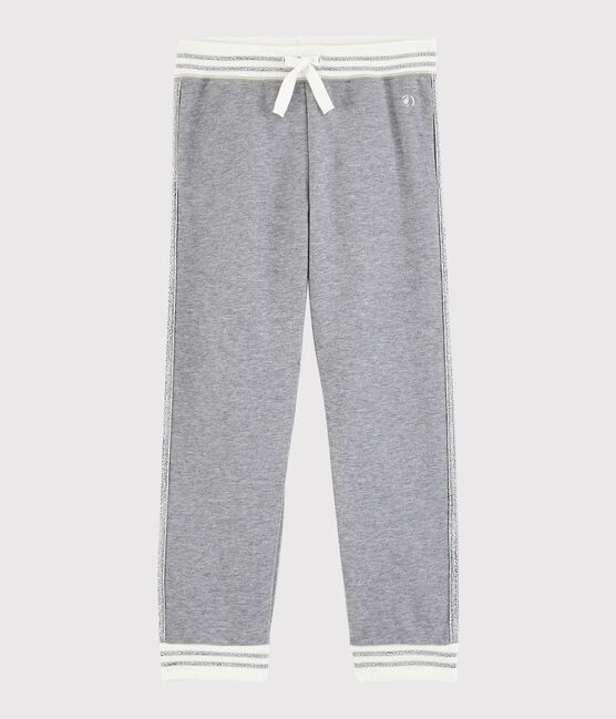 Pantalon de sport enfant fille gris SUBWAY CHINE