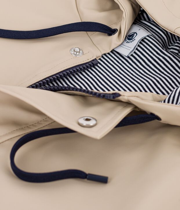 Iconische oliejas voor dames/heren beige