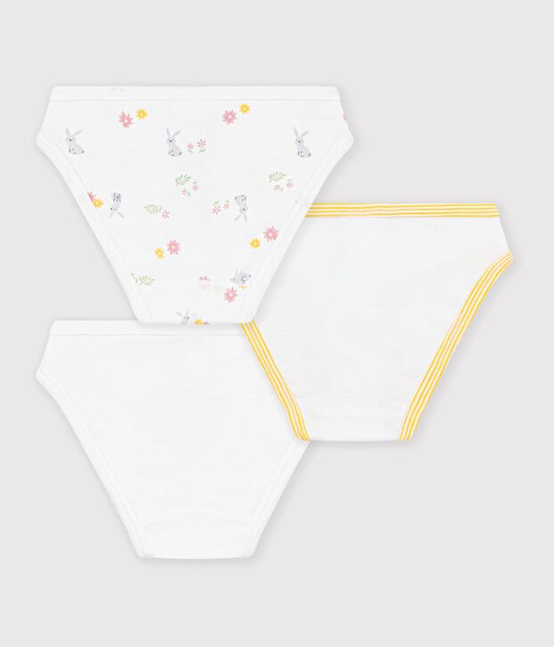 Lot de 3 culottes en coton multicouleur