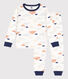 Pyjama nuages en molleton enfant