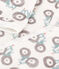 Pyjama bébé tracteurs en velours blanc MARSHMALLOW/blanc MULTICO