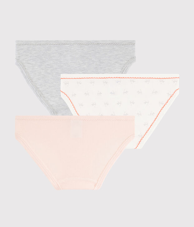 Set van 3 meisjesonderbroeken met kattenprint multicouleur