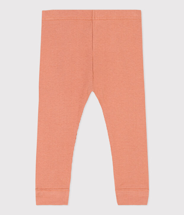 Katoenen legging voor baby's roze