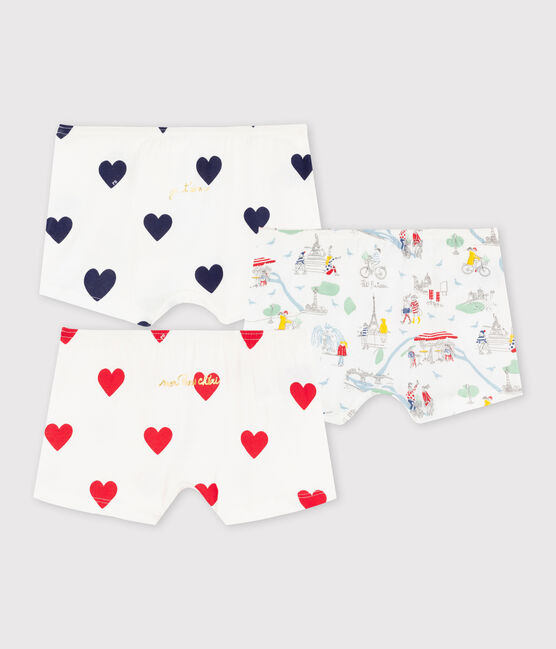 Trio de shorties petite fille variante 1