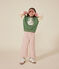 Sweater in fleece voor meisjes PALMERAIE/ MULTICO