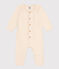 Lang pakje in tricot voor baby's ecru AVALANCHE