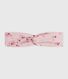Poplin haarband met bloemenprint voor baby's