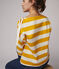 Marinière Dames geel TEHONI/wit MARSHMALLOW
