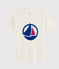 Dames/Heren T-shirt made in France wit MARSHMALLOW