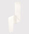 Collant microfibre enfant fille blanc COQUILLE