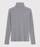 Sous pull iconique Femme bleu SMOKING/blanc MARSHMALLOW