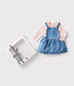 Coffret cadeau bébé body et robe