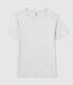 Tijdloos dames-T-shirt met ronde hals in biokatoen