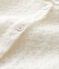 Gebreide cardigan voor meisjesbaby wit MARSHMALLOW