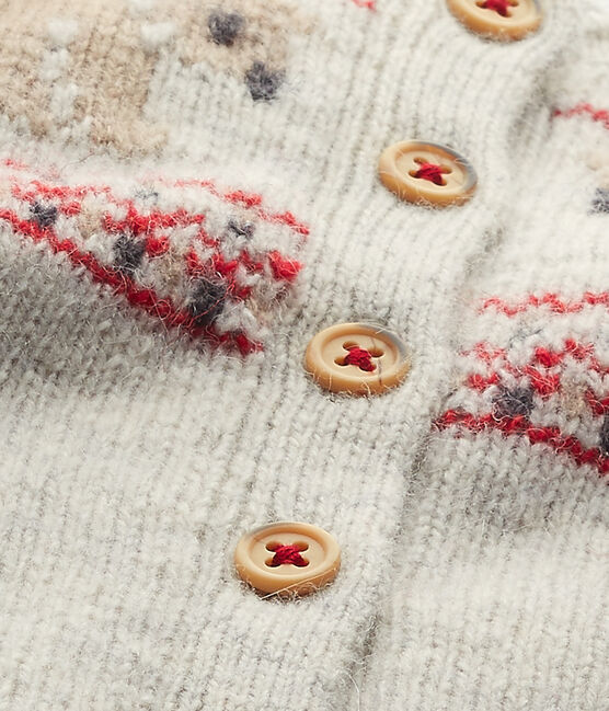 Uniseks babyvest in tricot grijs MONTELIMAR CHINE