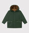 Parka voor jongens/meisjes groen AVORIAZ