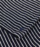 Dames-T-shirt van gevlamde jersey met lange mouw en diepe halslijn - Le Droit SMOKING/ MONTELIMAR
