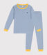 Pyjama en coton rayé enfant