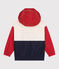 Coupe-vent enfant avec capuche rétractable blanc AVALANCHE/ MULTICO