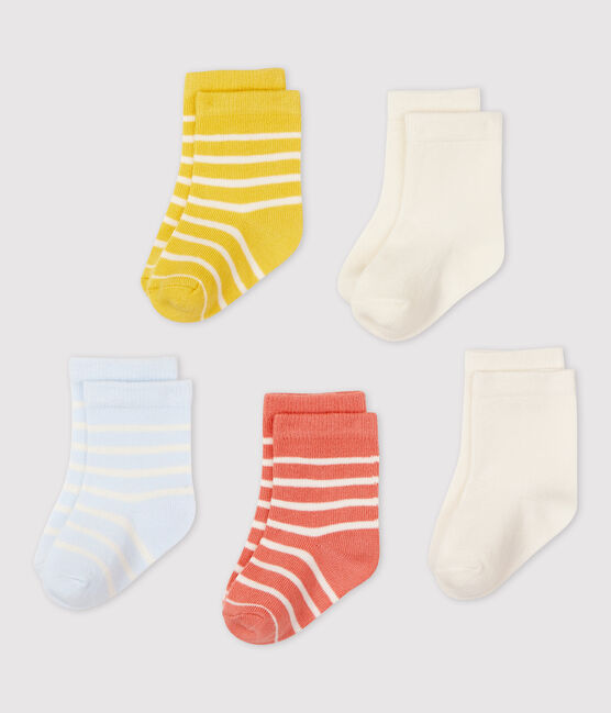 Set van 5 paar babysokken variante 1