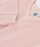 Dors-bien sans pieds en coton lyocell rose SALINE