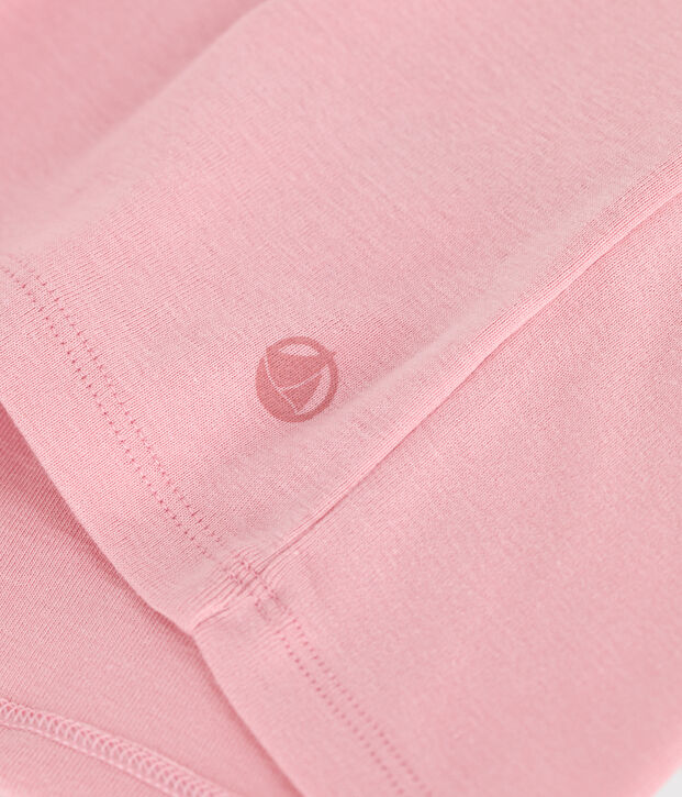 Tee-shirt Femme l'Iconique Cocotte en coton uni rose