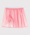 Rok van tule met lovertjes voor meisjes roze GRETEL/grijs ARGENT