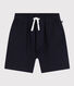 Short en twill de coton et lin enfant