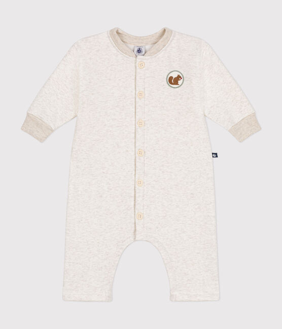 Lang babypakje van zachte en warme fleece beige MONTELIMAR CHINE